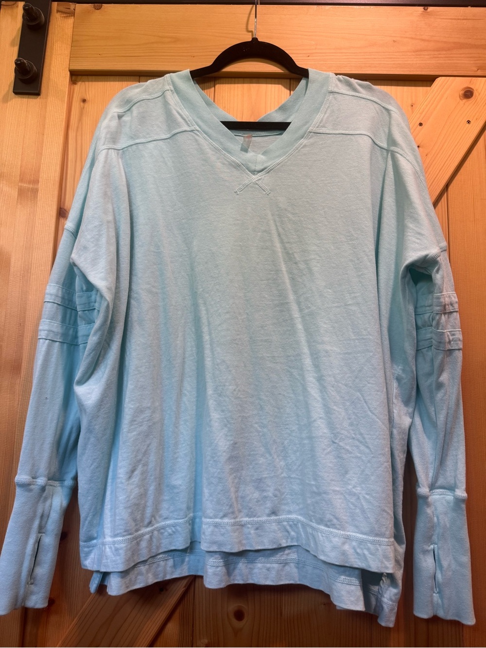 Tommy Hilfiger Light Blue Long Sleeve Tee